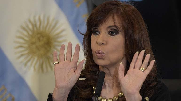 la vicepresidenta de Argentina, Cristina Fernández. | AFP