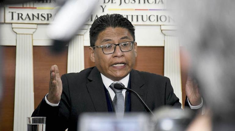 El ministro de Justicia, Iván Lima. | APG