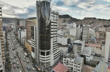 Oficinas del Ministerio de Economía en el centro de La Paz. | ABI