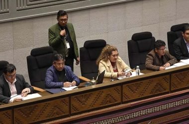 Legisladores debaten en sesión de Asamblea el reglamento para las judiciales. | APG