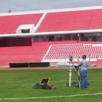 En el estadio IV Centenario se instalaron 550 butacas en el sector de preferencia.